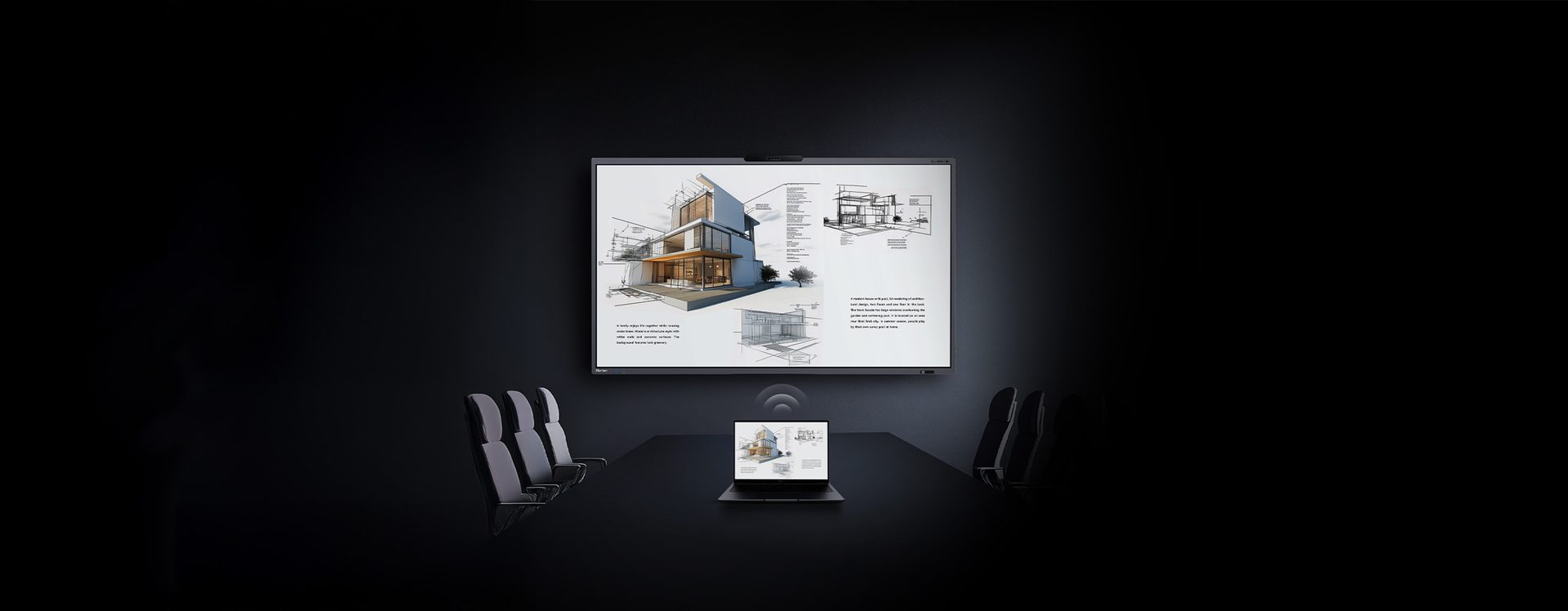 Horion M6APro V2 v konferenční místnosti