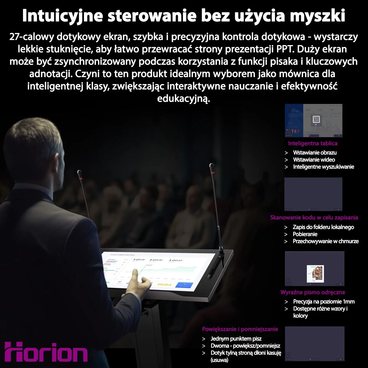 Interaktywna mównica Horion – zdjęcie 8