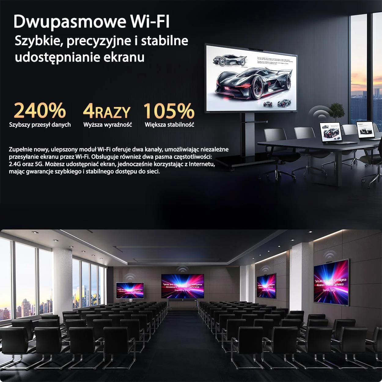 Interaktivní monitor Horion 98" 98M6AProV2 Android 14, EDLA, AI, Dual-WIFI, 16GB+256GB Quad Camera – obrázek 14