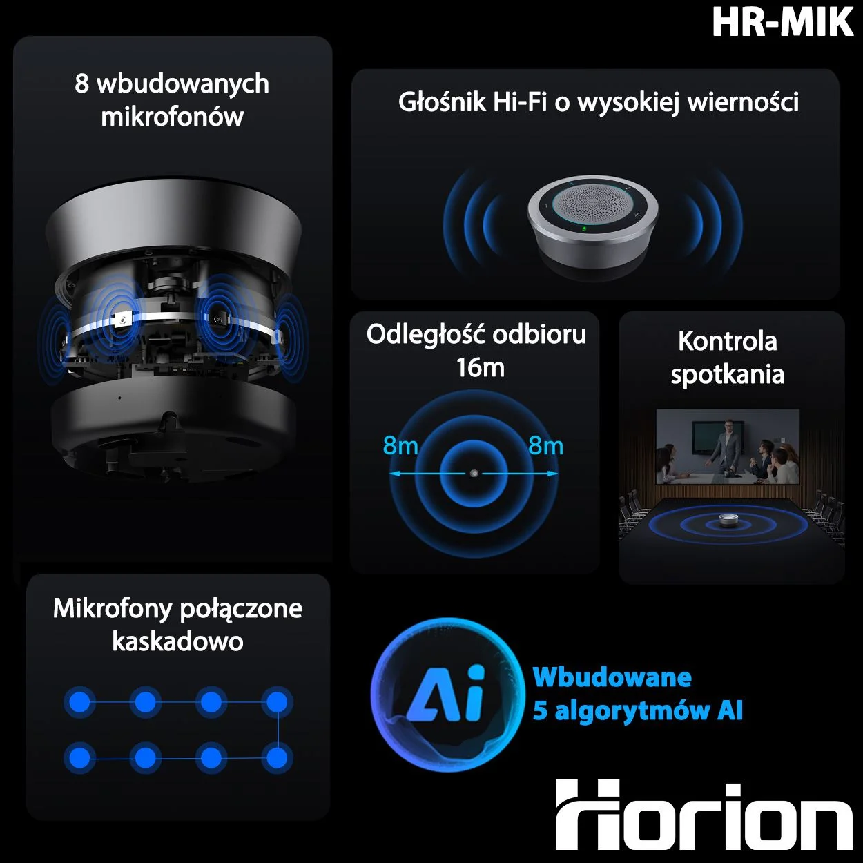 Horion Wireless Microphone for Interactive Displays – image 3
