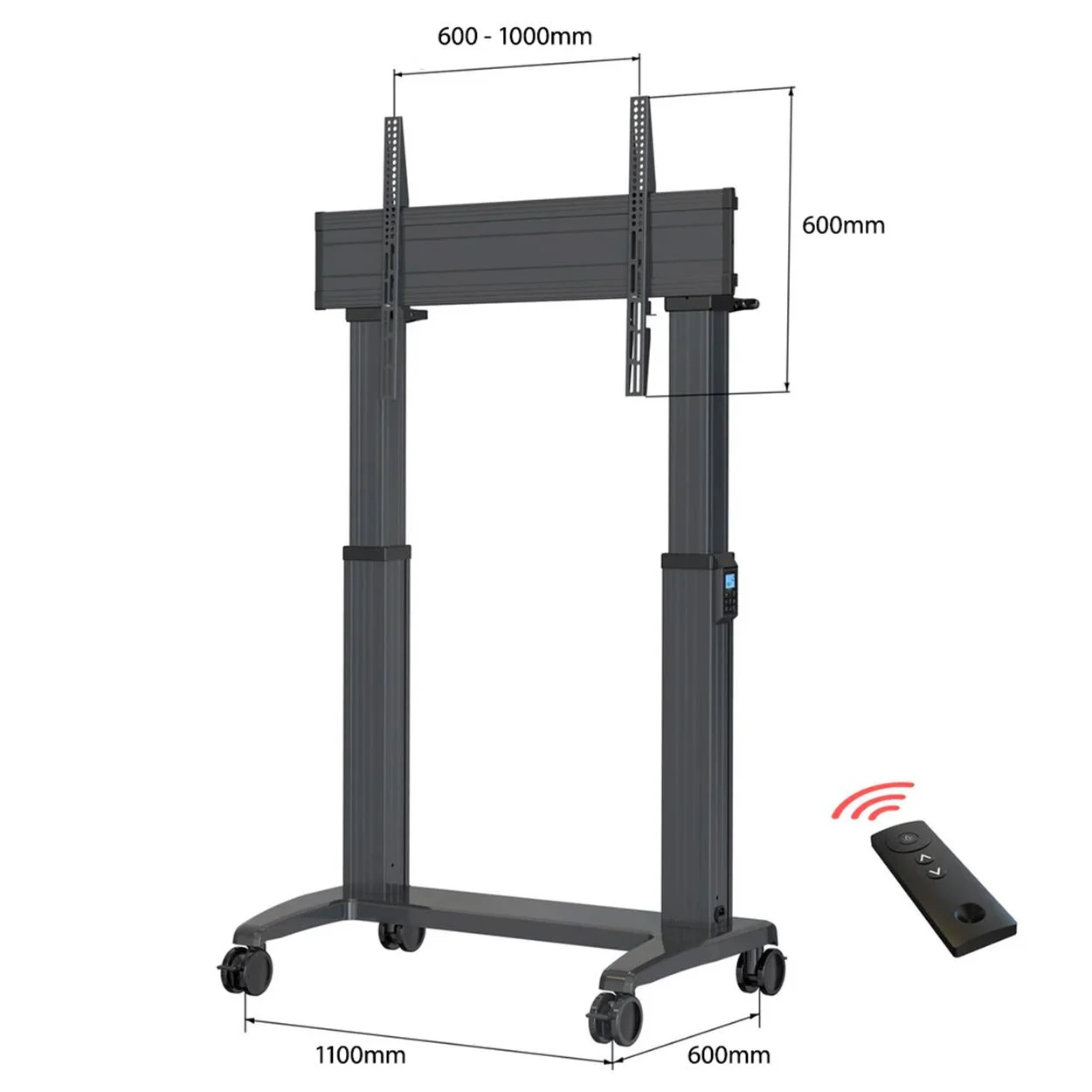 Stand electric mobil 75–100" Te70 – imaginea 8